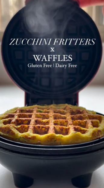 Zucchini Fritters X Waffles